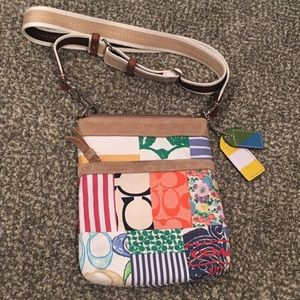 Coach cross body small purse